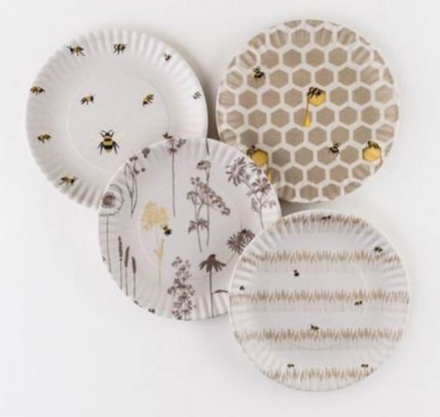 Bee Melamine Plates