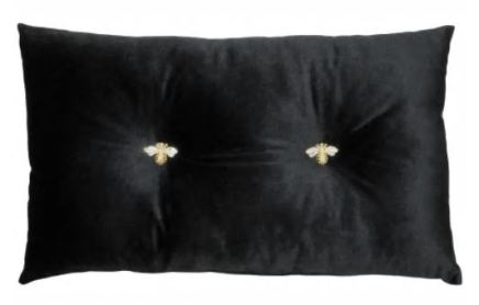 Black Bee Cushion